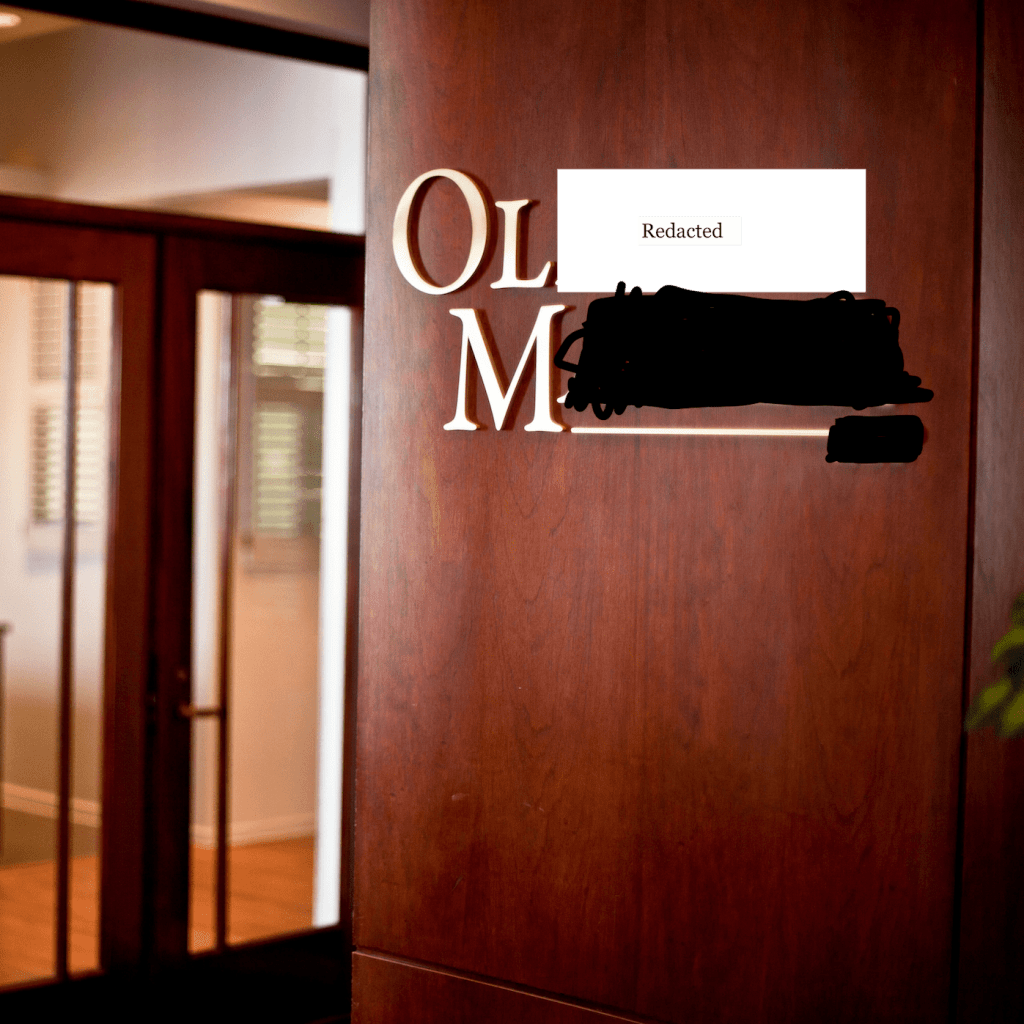 The Very Door to Law Firm Hell